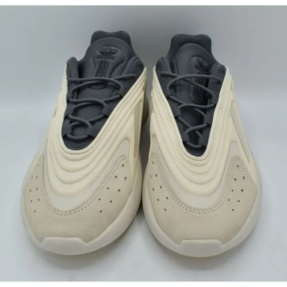 Adidas Originals Mens Size 13 Ozelia Low Wonder White‎ Grey Sneakers Shoes